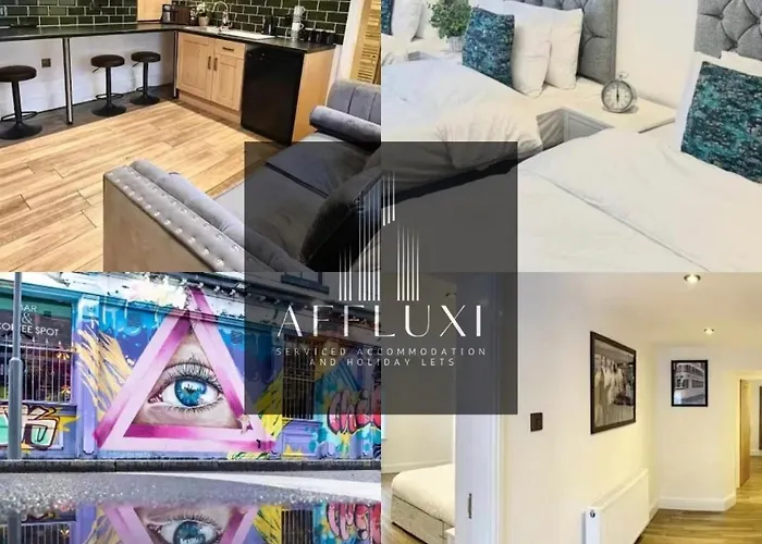 Spacious Modern Retreat Sleeps 11 Liverpool City